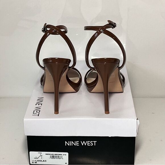Nine West Loola Ankle Strap Heeled Sandal - Picture 4 of 5